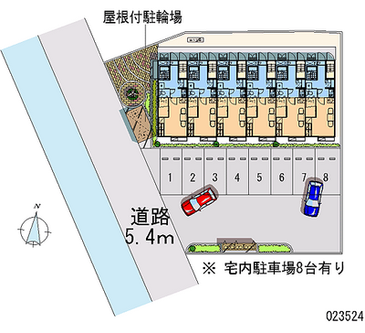 23524 Monthly parking lot