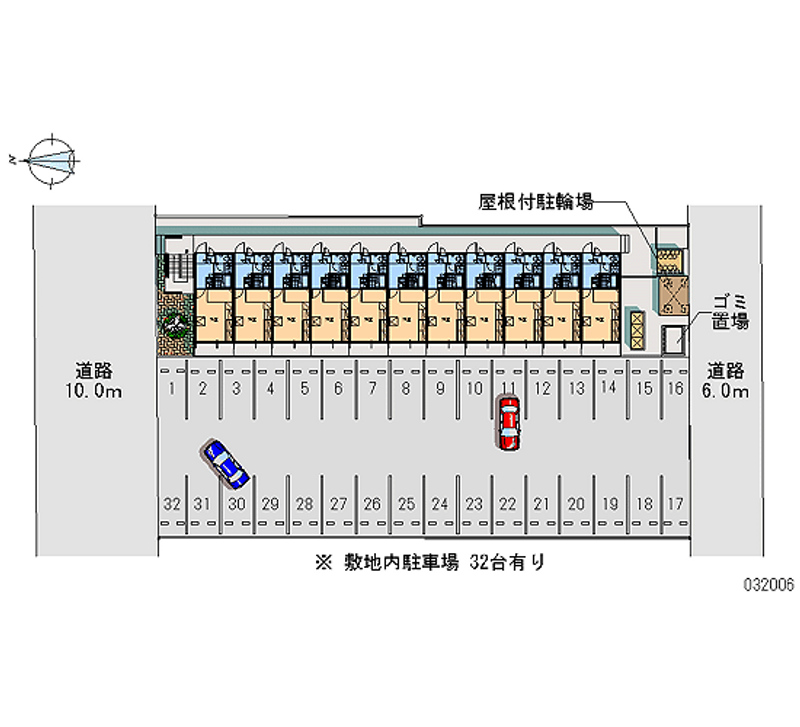 レオパレス糸田橋クラール 月極駐車場