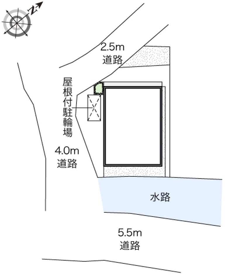 レオネクストまつおか２ 配置図