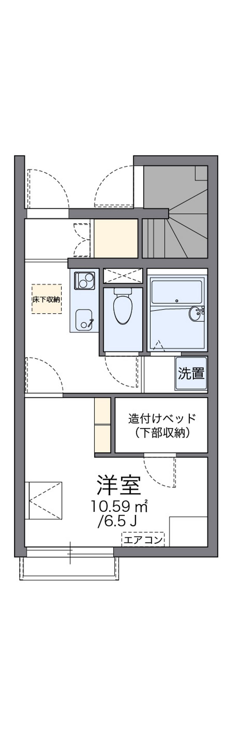 レオネクストＨＯＰＥ横山 間取図