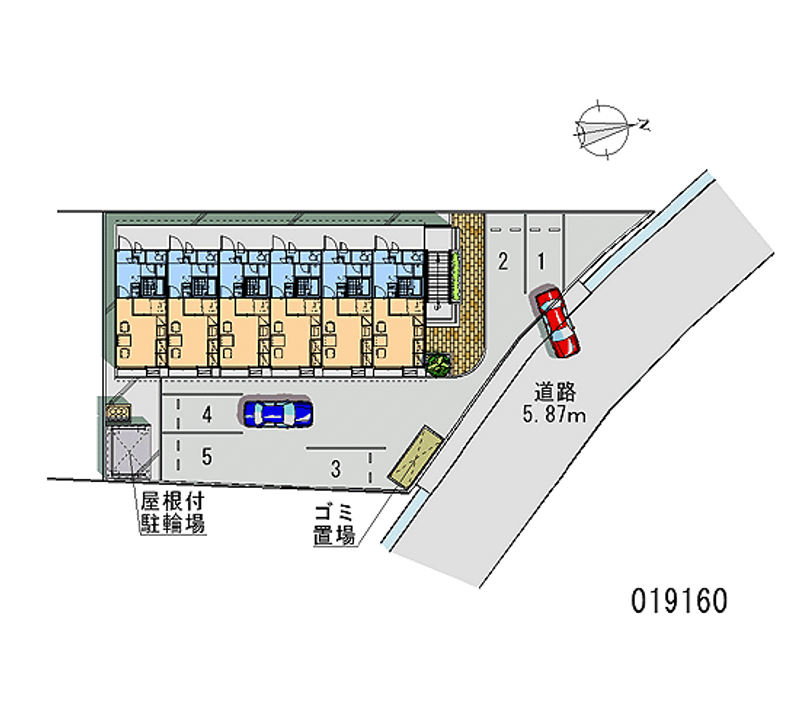 レオパレス窪本町 月極駐車場