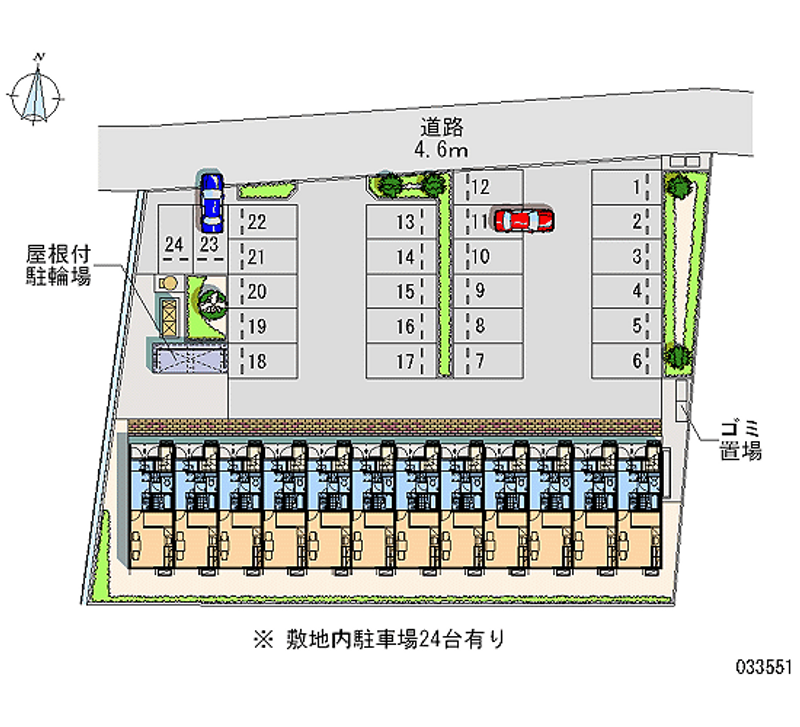 33551 Monthly parking lot