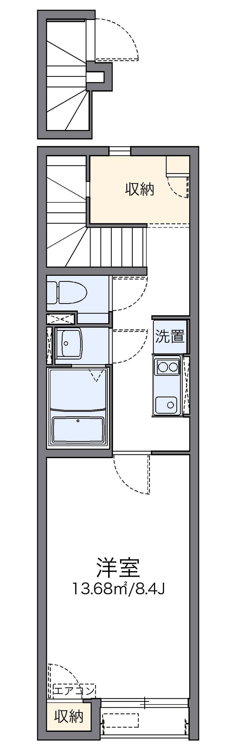 レオネクストいなほ 間取り