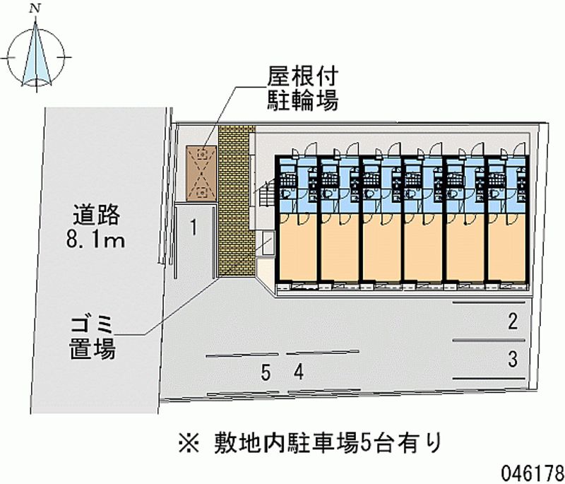 レオパレス下関中央 月極駐車場