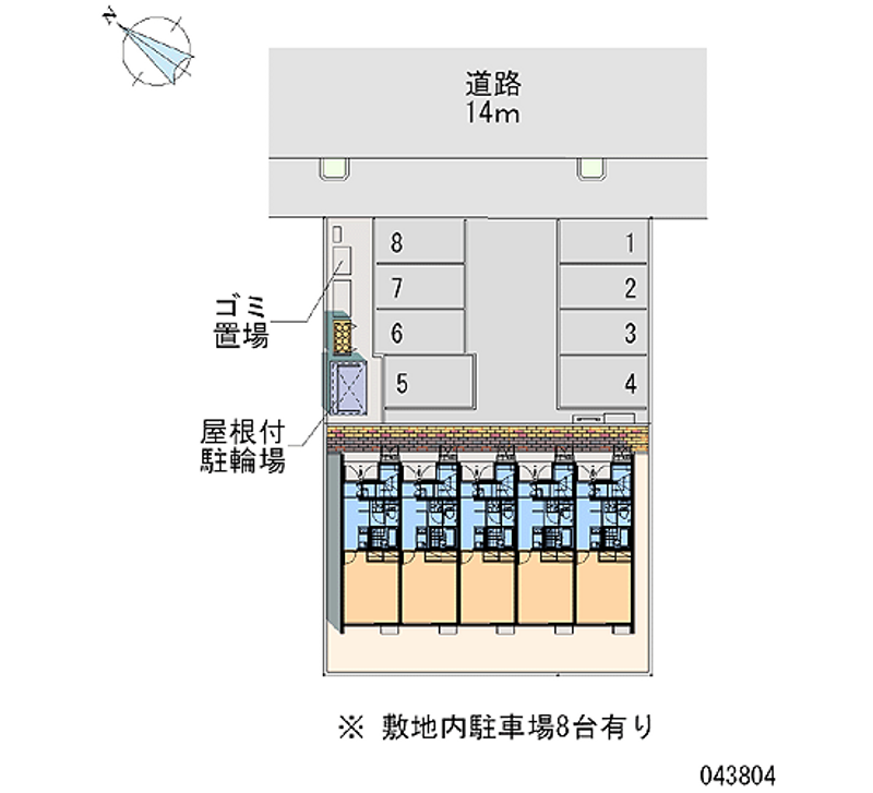 43804 Monthly parking lot