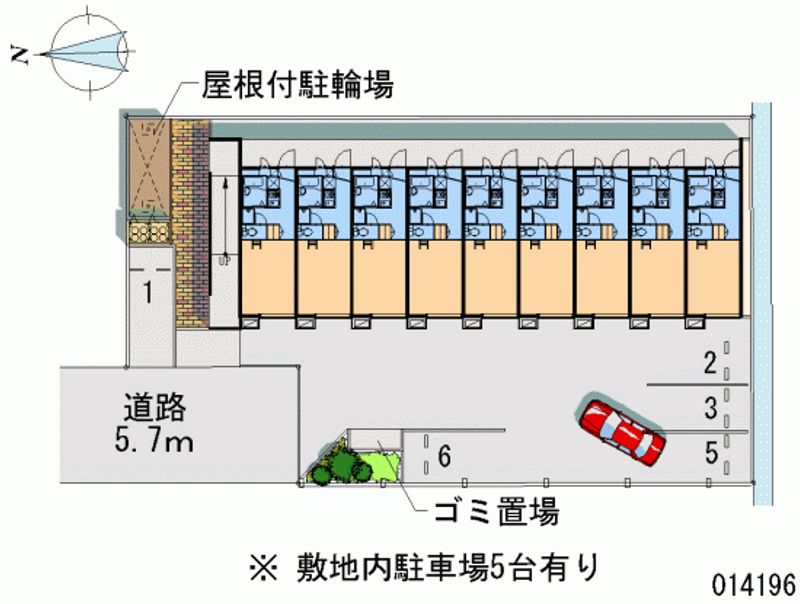 14196 bãi đậu xe hàng tháng