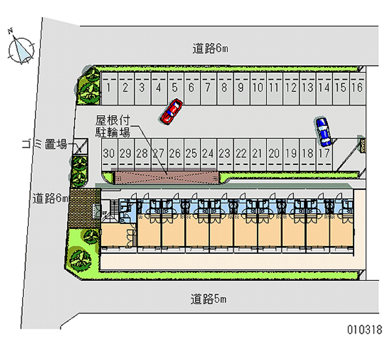 10318 bãi đậu xe hàng tháng