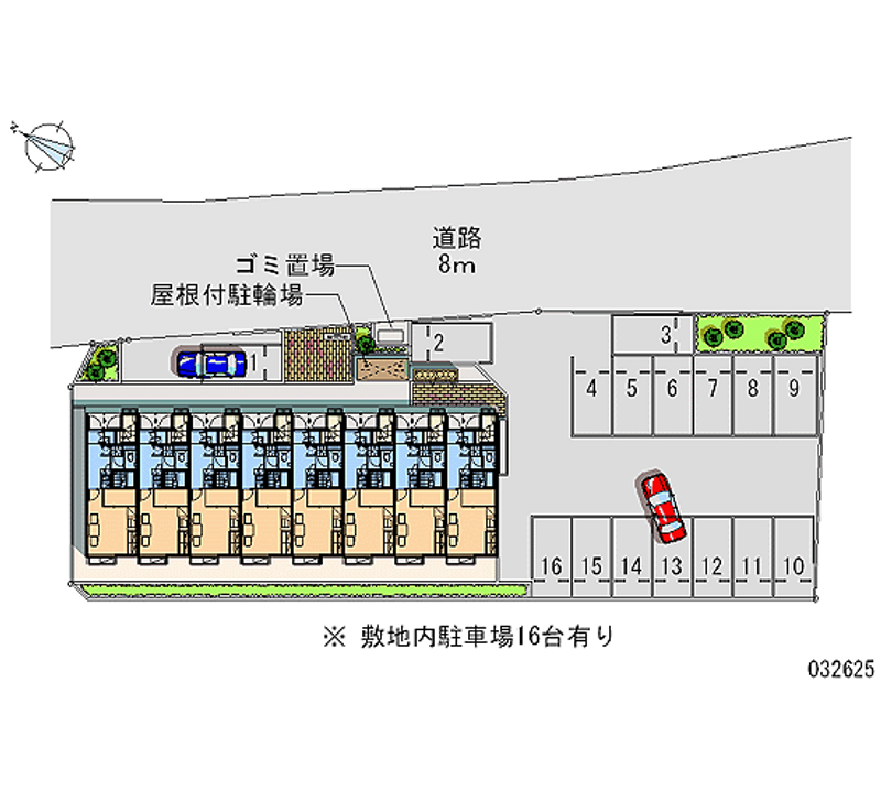 32625 Monthly parking lot