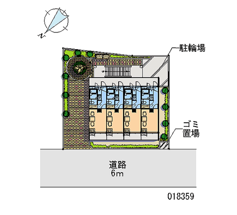 区画図