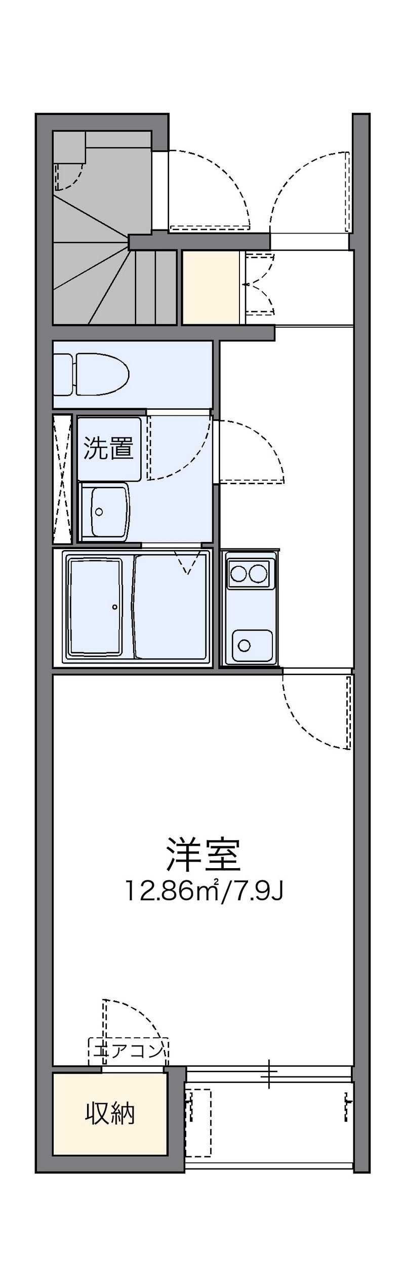 レオネクストオリーブ 間取図