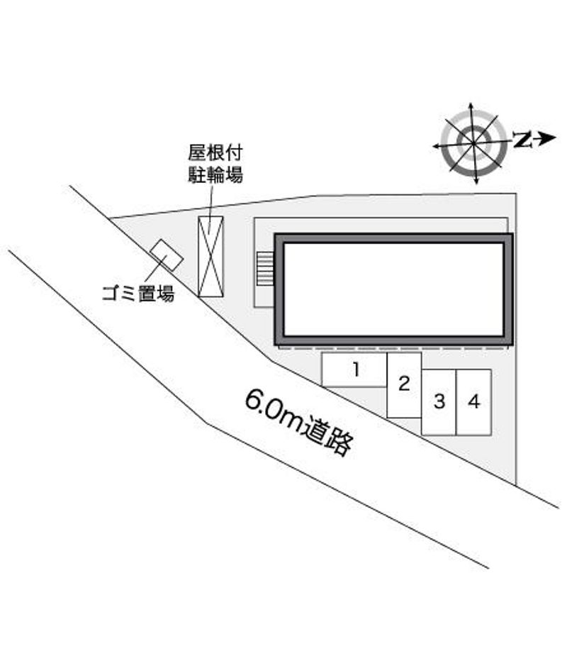 レオパレスシオン 配置図