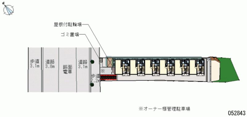 レオネクストマールフ 区画図
