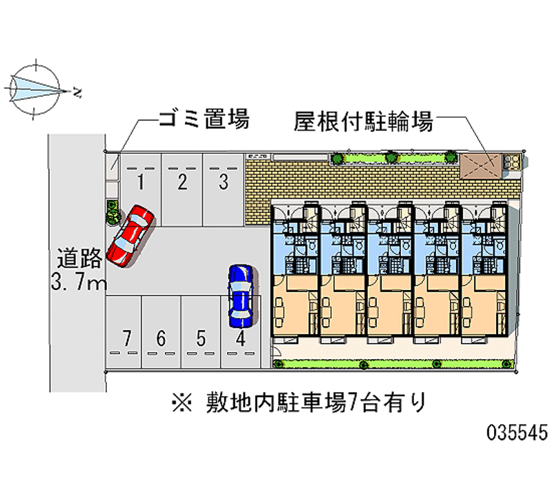 35545 bãi đậu xe hàng tháng