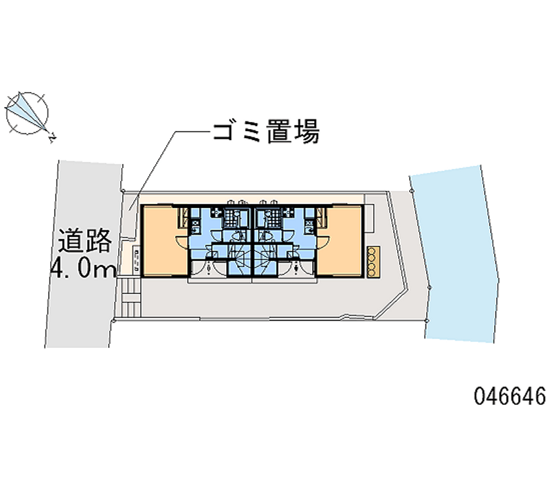 レオネクストＭｅ 区画図