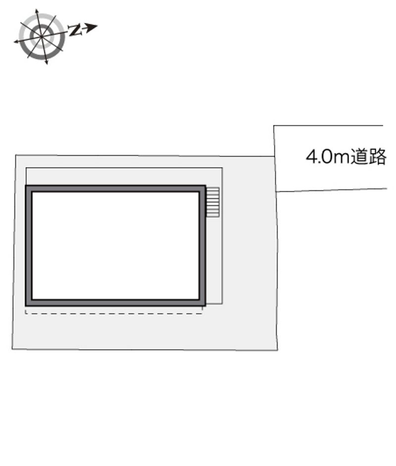レオパレスポラリス草加 配置図