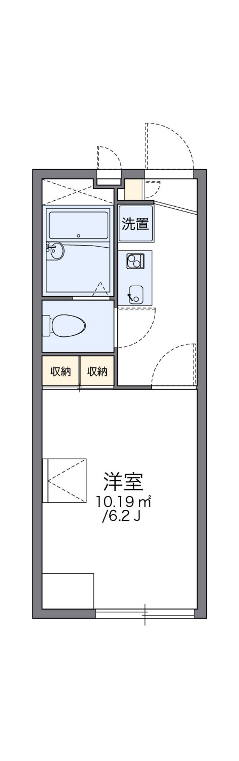 レオパレスＳＵＮ 間取図