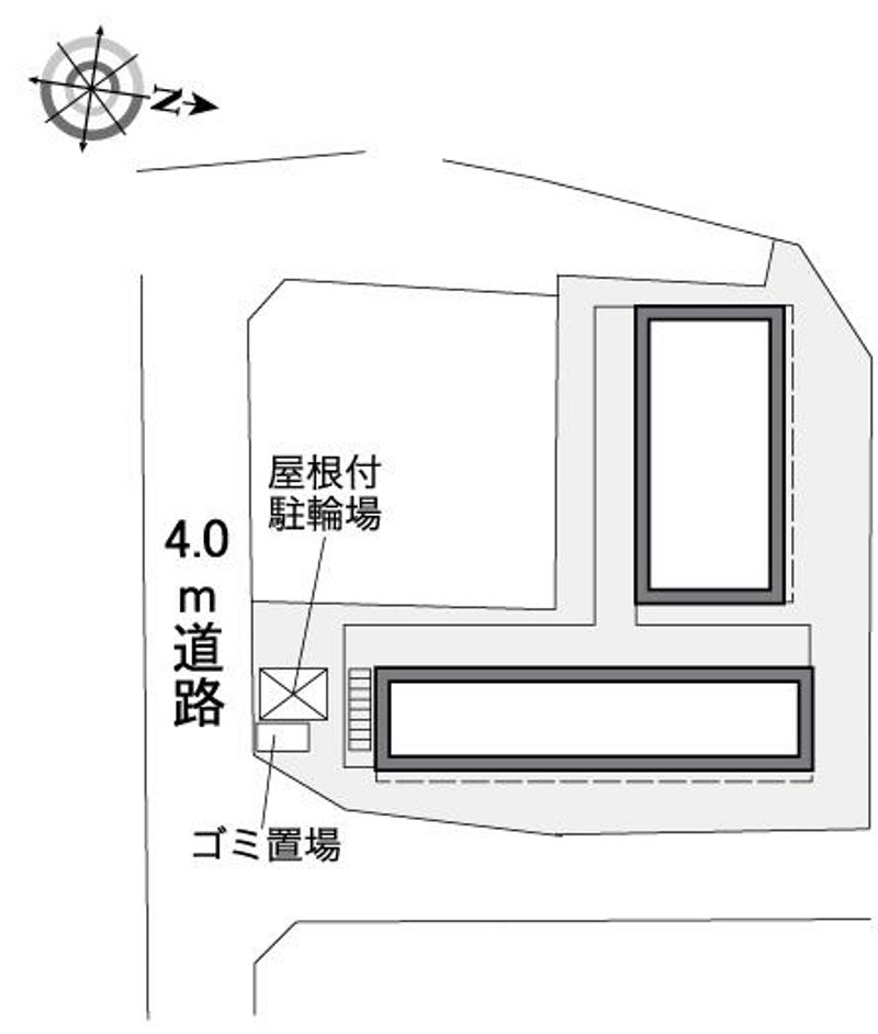 レオパレスクレイン 配置図