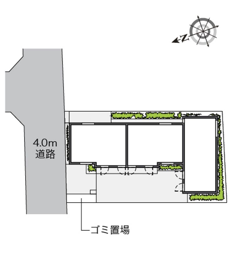 クレイノ久我山 配置図
