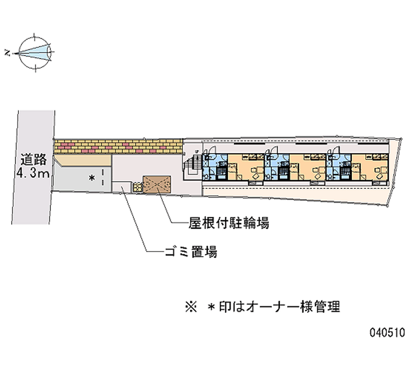 leopalace Ruisou 区划图