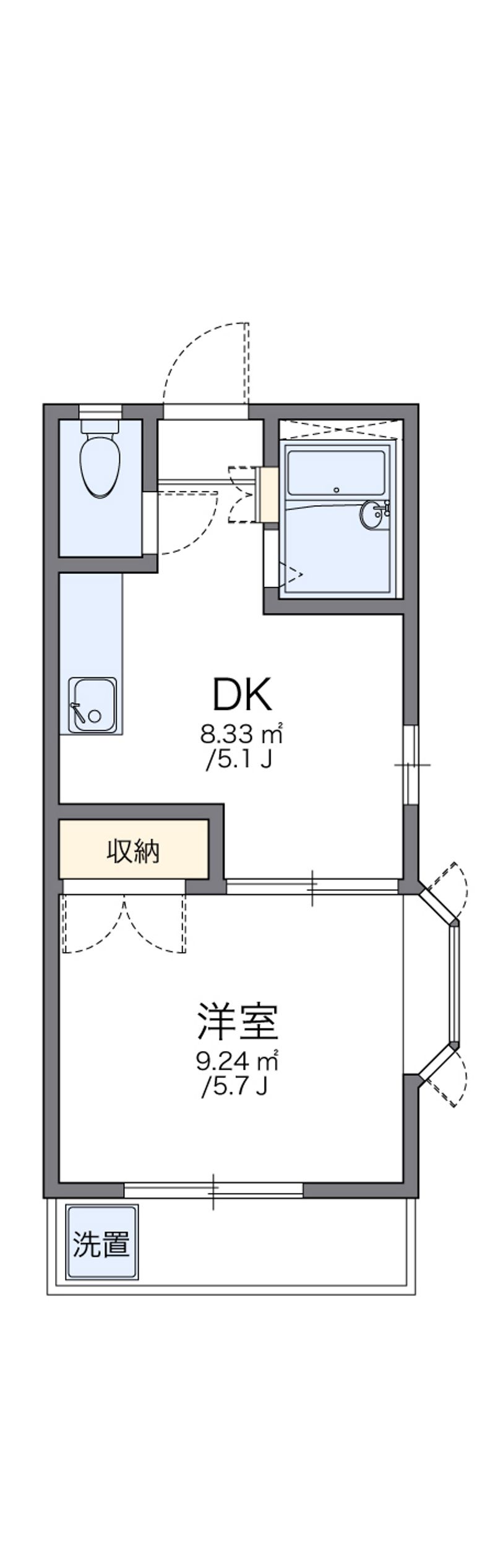 leopalace MITSUI 户型图