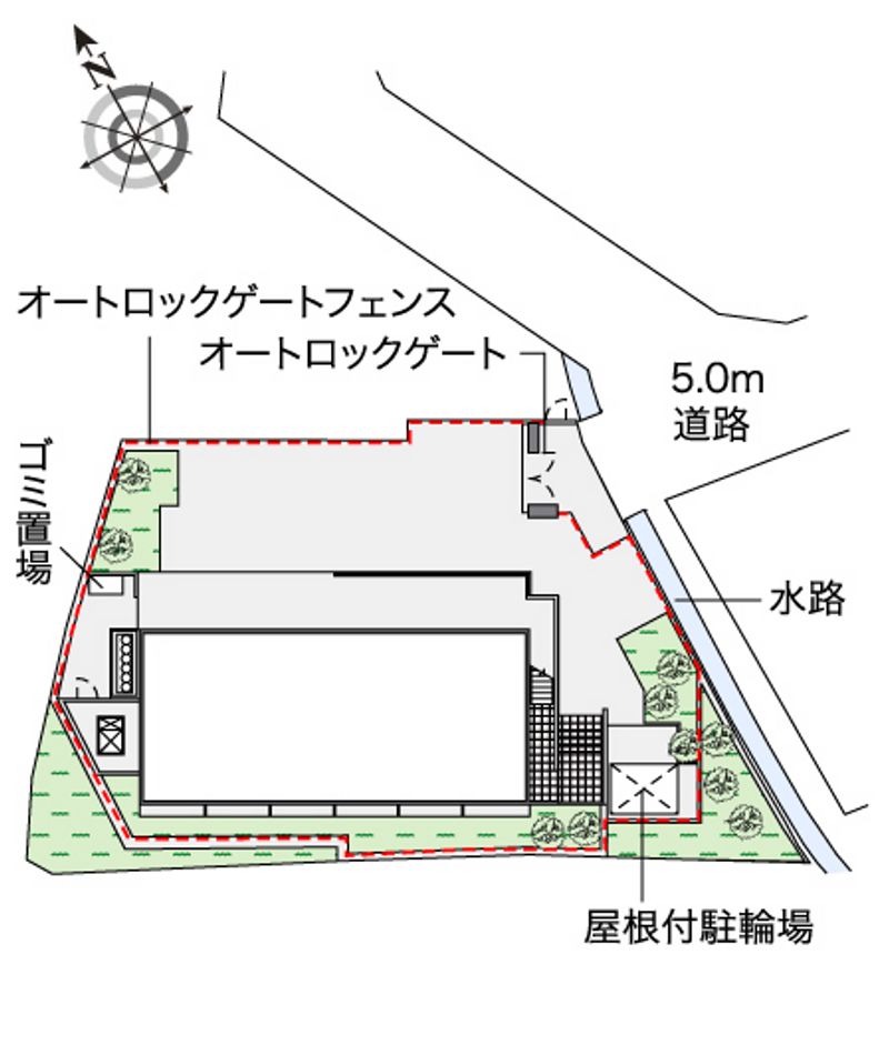 レオパレス石塚 配置図