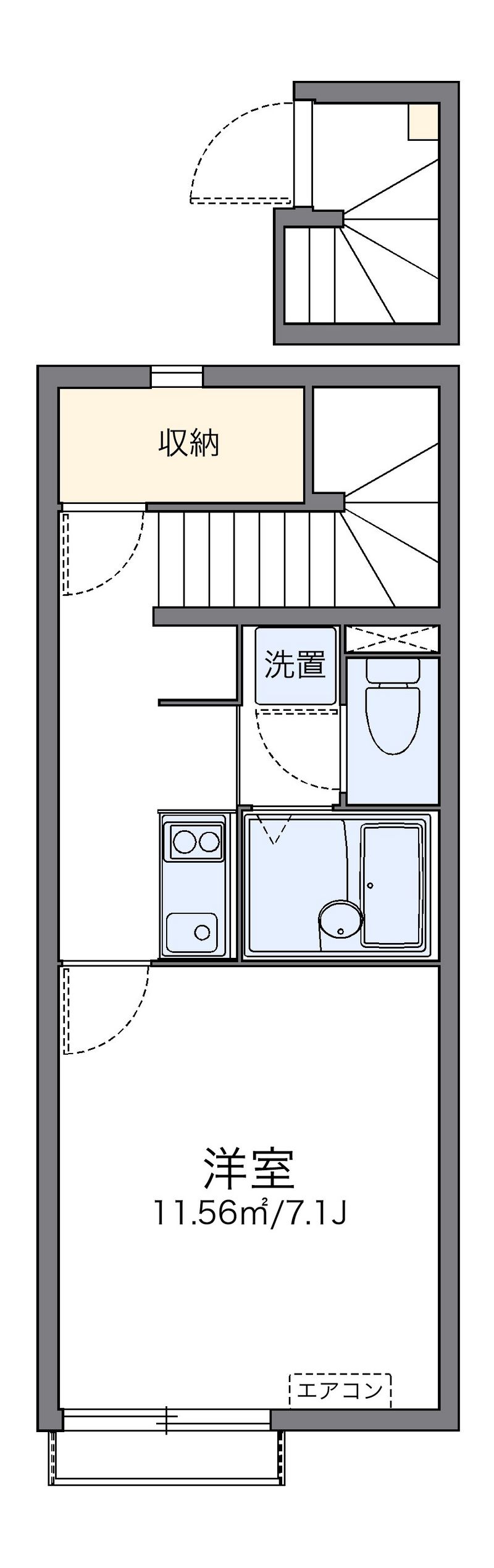 レオネクストメルベーユ野田 間取図