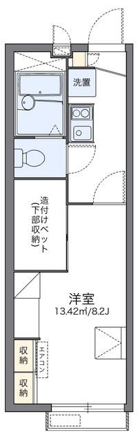 レオパレス和 間取り図