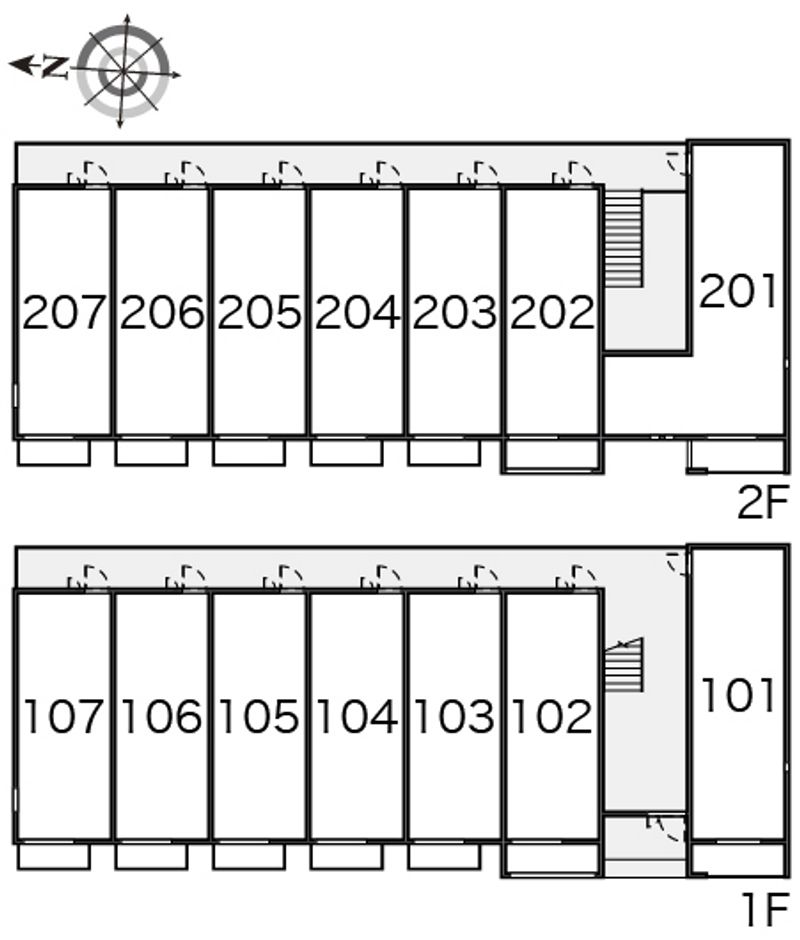 ミランダ大貫 間取り配置図