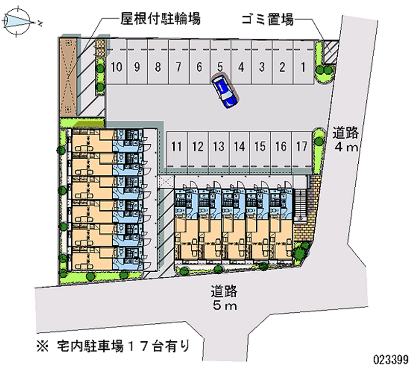 23399月租停車場