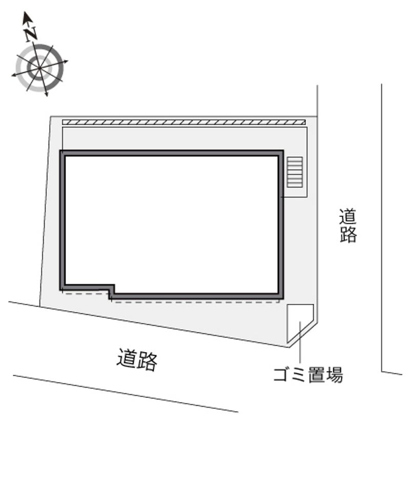 レオパレスエバラ 配置図
