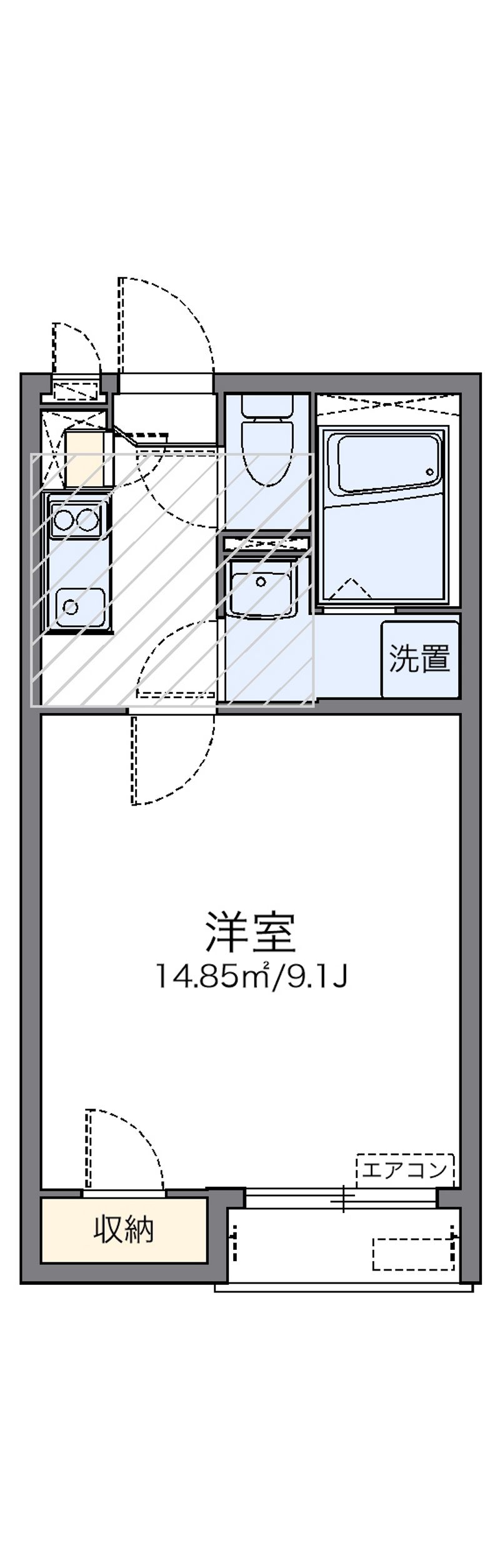 レオネクスト優美 間取図