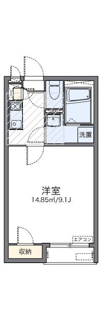 レオネクスト優美 間取り図