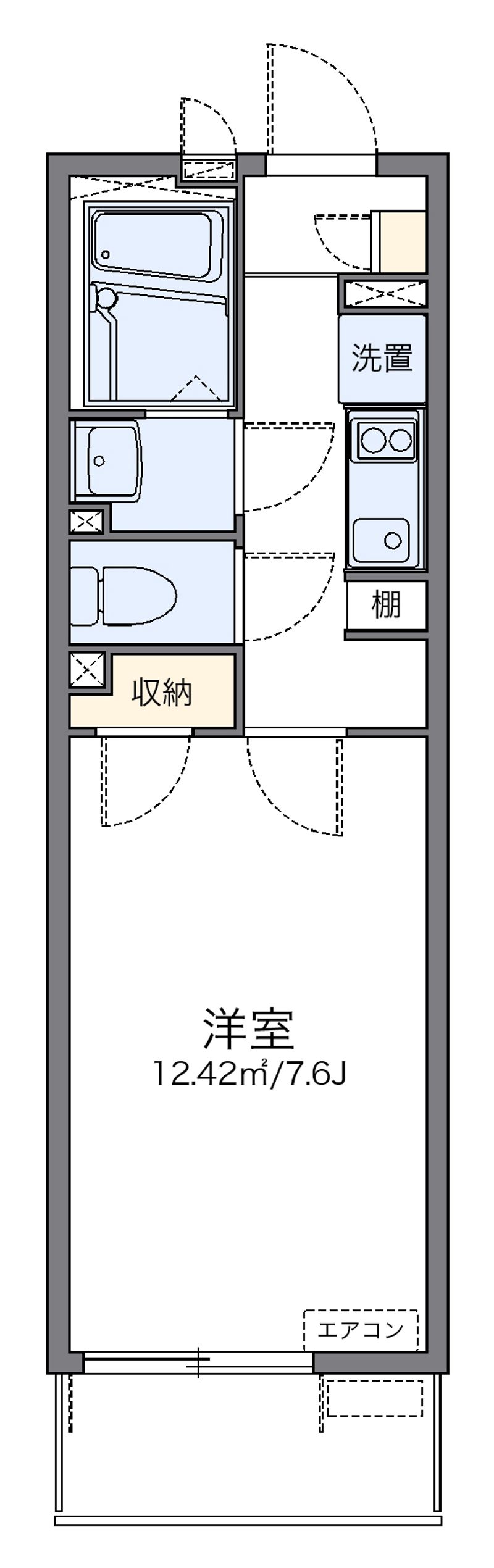 レオネクストアルシオネ 間取図