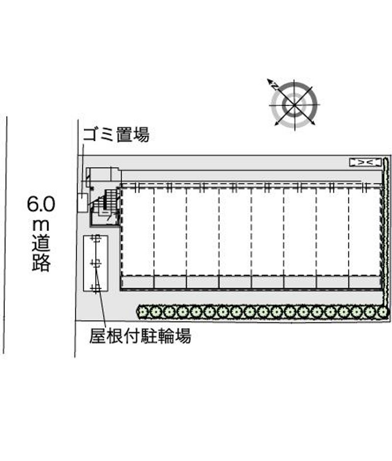 レオパレスハートポート 配置図