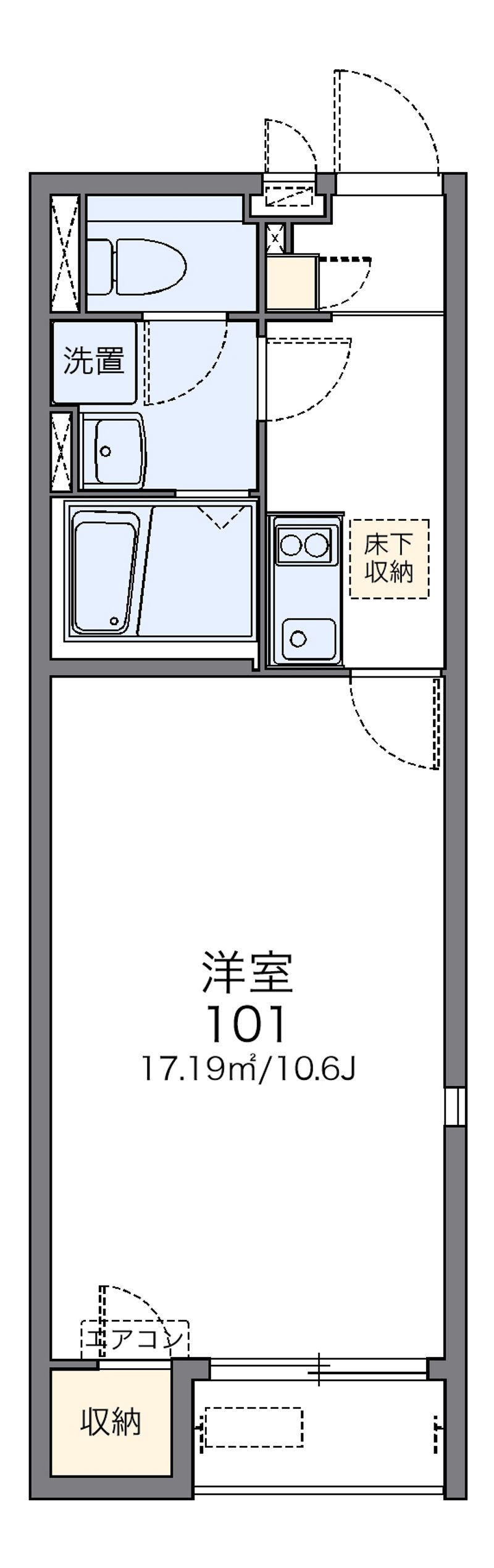 レオネクスト国見 間取図