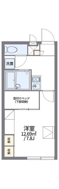 レオパレス宮田町 間取り図