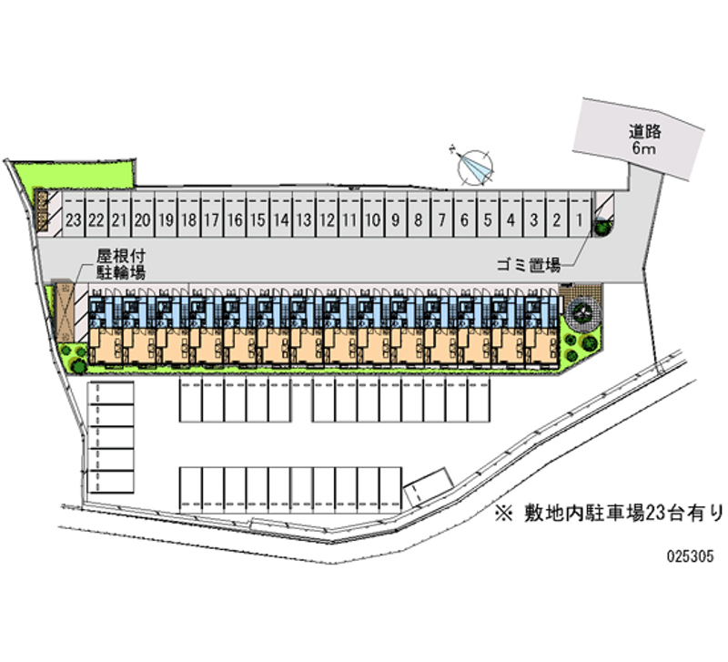 25305月租停車場