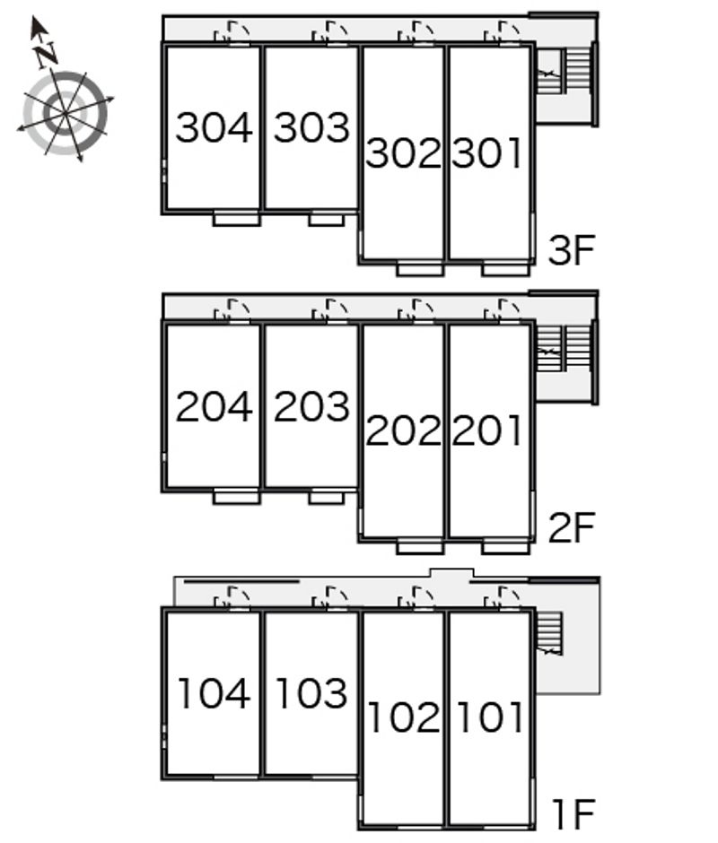 クレイノＧｒａｎ　Ｓｅｅｄ 間取り配置図