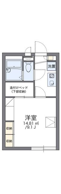 レオパレス桜 間取り図