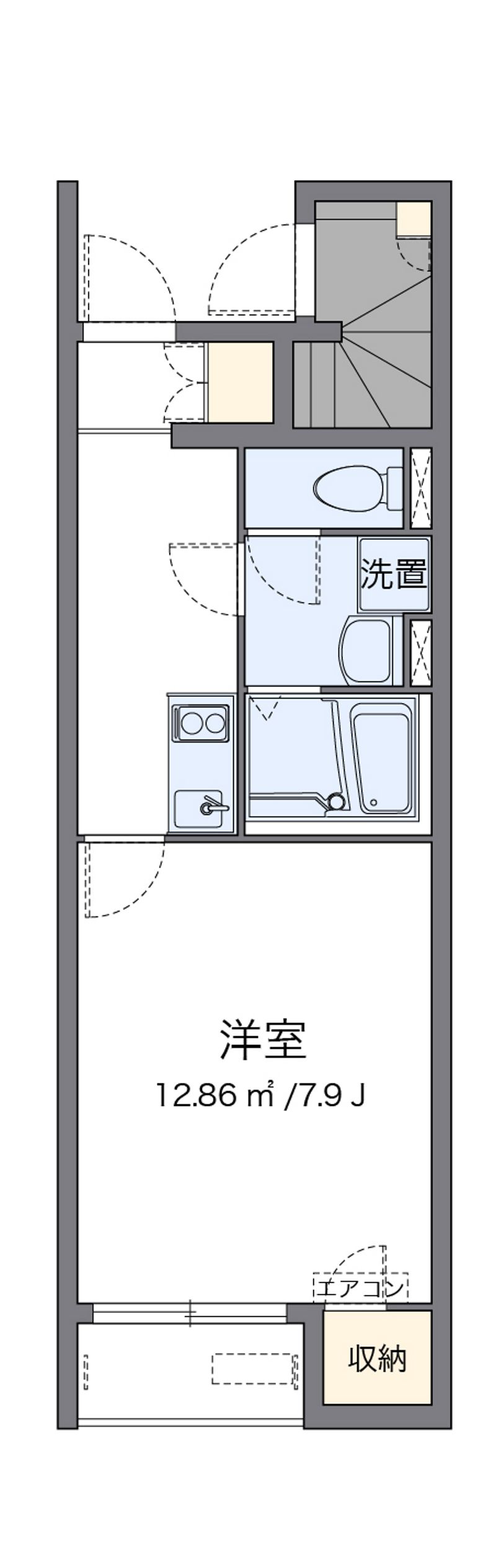 クレイノパピルス 間取図