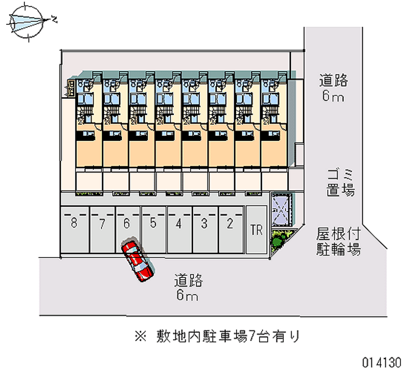 レオパレス吉原 月極駐車場