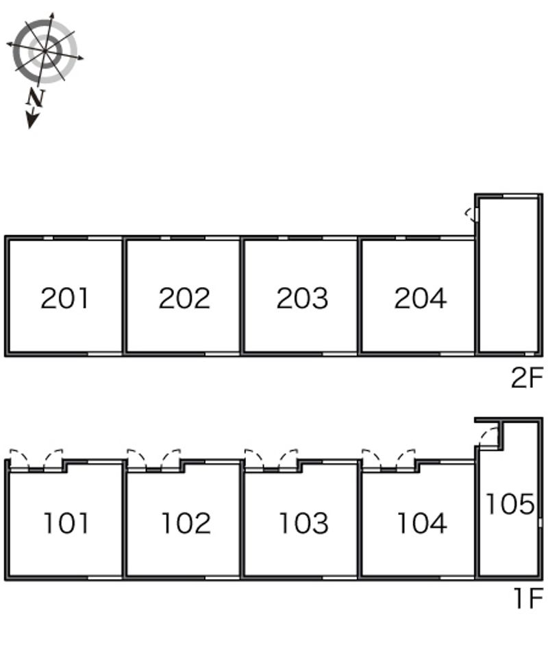 レオネクストＫＡＩＳＡＮ 間取配置図