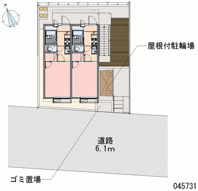 レオパレスＫＯＩＫＥⅡ 区画図