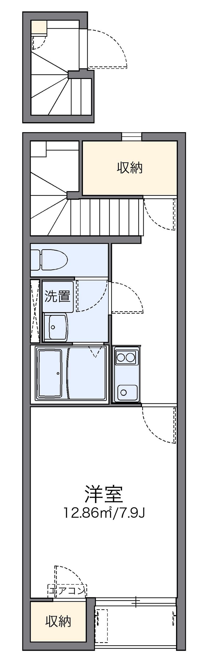 レオネクストバロー 間取図
