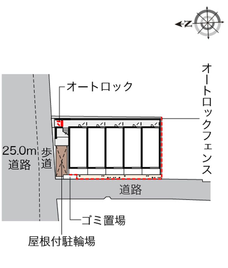 レオネクストルフェリ 配置図