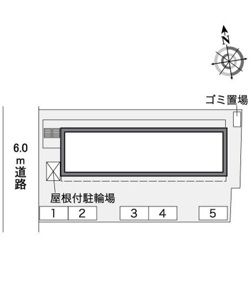 レオパレスエスペランサ舞 配置図