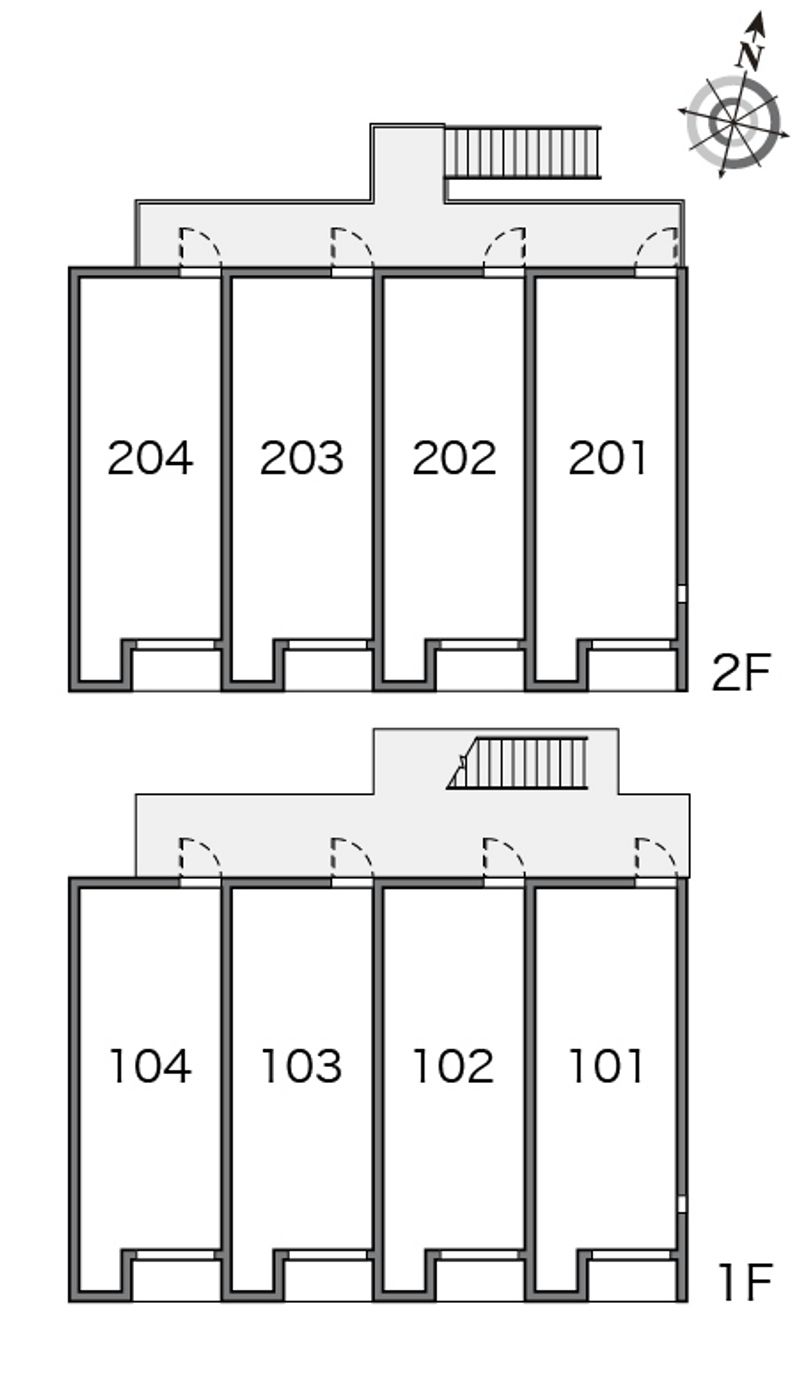 レオネクストカーサ　リヴェール 間取り配置図