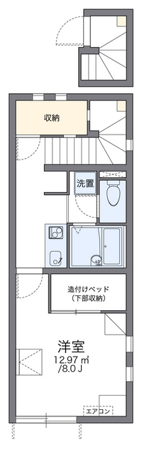 レオネクストＷＡＫＡＴＵＫＩⅡ 間取り図