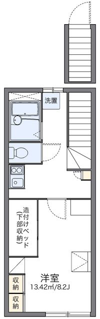 レオパレスシャルマン　南郊 間取り図