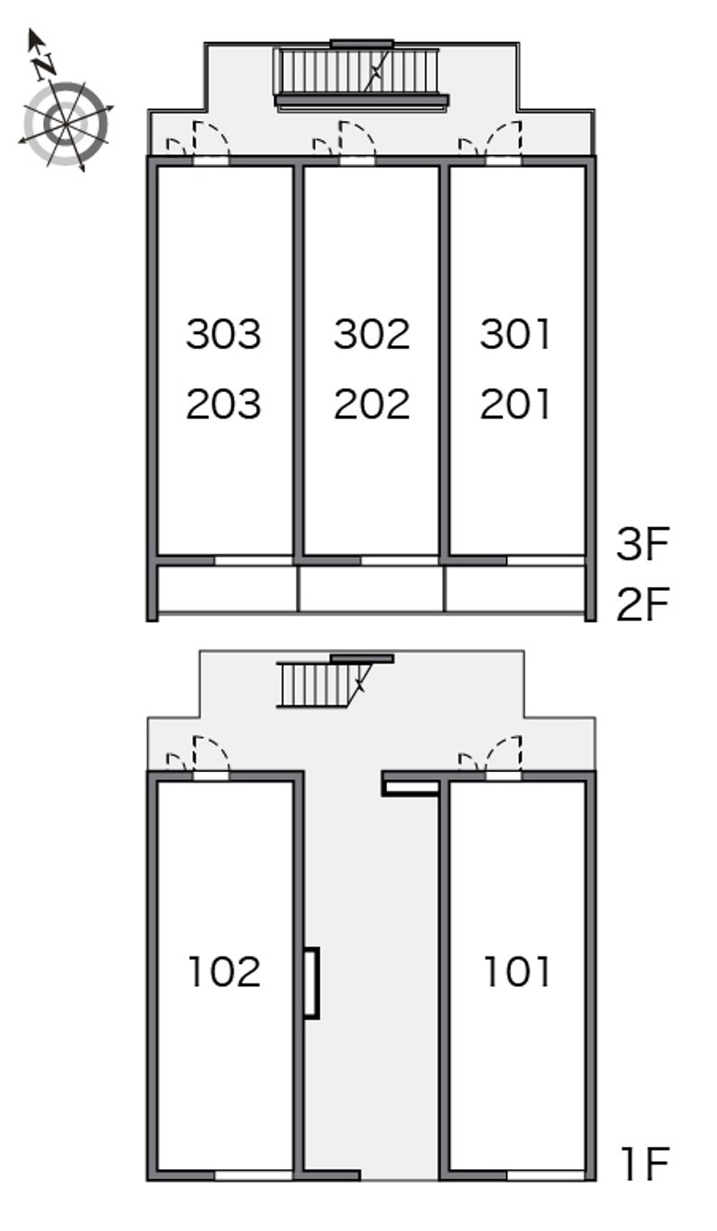 ミランダ宝塚南口 間取配置図